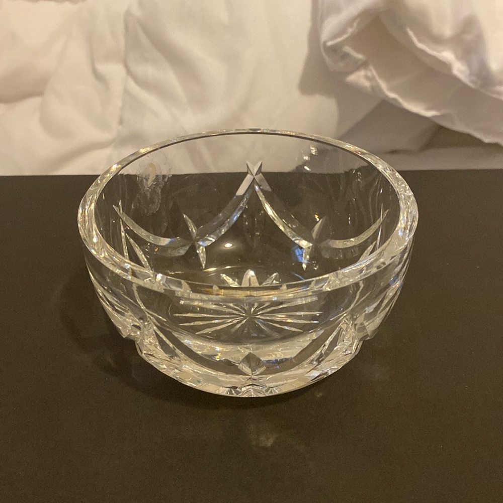 Crystal candy dish